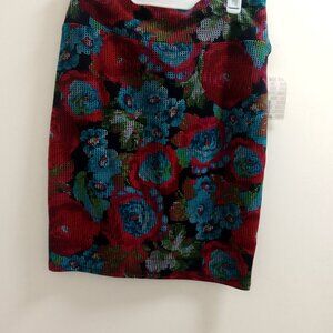 "LulaRoe" Ladies Floral Skirt
